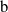 {\mathrm{b}}