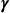  \boldsymbol{\gamma}