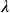  \lambda