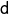  \mathsf{d}