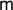    {\mathsf{m}}