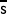  \overline {\mathsf{s}}